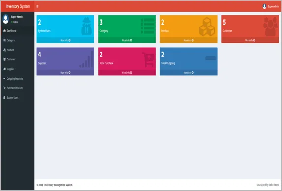 INVENTORY MANAGEMENT SYSTEM